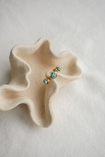 TURQUOISE SKY ROCKS RING