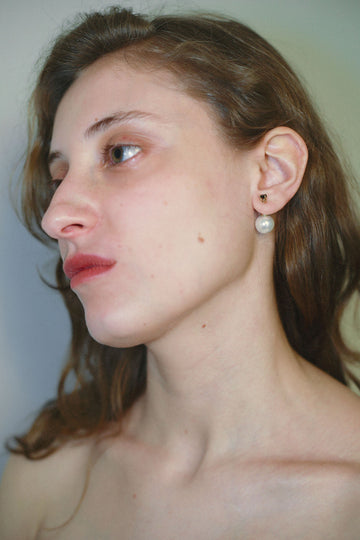 SWAN SINGLE EARRING